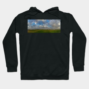 FOOTBALL FIELD - PANORAMA Hoodie